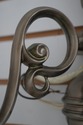F74207: Pair of Pewter Colonial Style Lighted Wall
