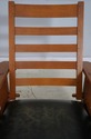 74296: STICKLEY Mission Oak Morris Chair w. Ottoma