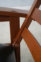 74296: STICKLEY Mission Oak Morris Chair w. Ottoma