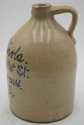 F74245: Antique A. PIROLA Blue Stoneware Crock Jug