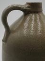 LF74242: Antique Blue Stoneware Crock Jug w. Handl