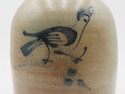 LF74242: Antique Blue Stoneware Crock Jug w. Handl