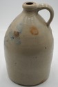 LF74250: N. CLARK JR. 2 Gallon Blue Stoneware Jug 