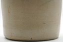 LF74250: N. CLARK JR. 2 Gallon Blue Stoneware Jug 