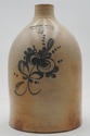LF74248: FULPER BROS. 2 Gallon Blue Stoneware Jug 