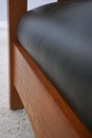 74296: STICKLEY Mission Oak Morris Chair w. Ottoma