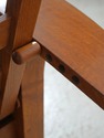 74296: STICKLEY Mission Oak Morris Chair w. Ottoma