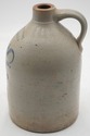 LF74238: G.W. FULPER & BROS. Blue Stoneware Jug w.
