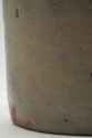 LF74249: Antique Blue Stoneware Crock Urn Salt Gla