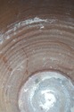 LF74240: Antique Blue Stoneware Crock Urn w. Handl