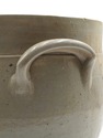 F74239: Large Antique Stoneware Crock Urn w. Handl