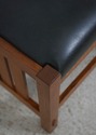 74296: STICKLEY Mission Oak Morris Chair w. Ottoma