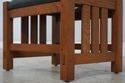 74296: STICKLEY Mission Oak Morris Chair w. Ottoma