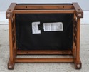 74296: STICKLEY Mission Oak Morris Chair w. Ottoma
