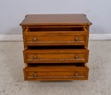69647: French Louis XVI Style 3 Drawer Bedside Nig