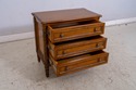 69647: French Louis XVI Style 3 Drawer Bedside Nig