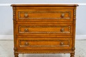 69647: French Louis XVI Style 3 Drawer Bedside Nig