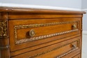 69647: French Louis XVI Style 3 Drawer Bedside Nig