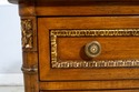 69647: French Louis XVI Style 3 Drawer Bedside Nig