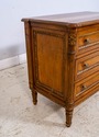 69647: French Louis XVI Style 3 Drawer Bedside Nig