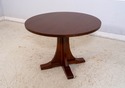 68939: STICKLEY Round Mission Oak Dining Room Tabl