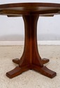 68939: STICKLEY Round Mission Oak Dining Room Tabl
