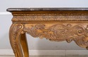 L69536: ETHAN ALLEN Continental Style Marble Top C