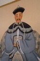 F69628: Pair Vintage Chinese Ancestral Painted On 