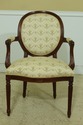 L52824: Pair HICKORY CHAIR CO French Louis XVI Ope