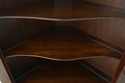 69417: HENKEL HARRIS Mahogany Tall Corner Cabinet	
