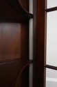 69417: HENKEL HARRIS Mahogany Tall Corner Cabinet	