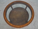 65335EC: MAITLAND SMITH Round Neoclassical Walnut 