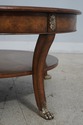 65335EC: MAITLAND SMITH Round Neoclassical Walnut 