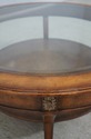 65335EC: MAITLAND SMITH Round Neoclassical Walnut 