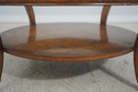 65335EC: MAITLAND SMITH Round Neoclassical Walnut 