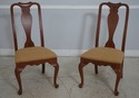 L65368EC: Set of 4 ETHAN ALLEN Cherry Dining Room 