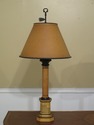 LF31029EC: Decorative Toleware Lamp w. Metal Shade