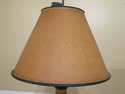 LF31029EC: Decorative Toleware Lamp w. Metal Shade