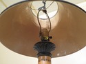 LF31029EC: Decorative Toleware Lamp w. Metal Shade