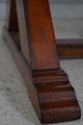 L74362: Large Rustic Style X Base Trestle Dining T