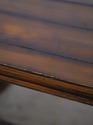 L74362: Large Rustic Style X Base Trestle Dining T