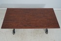 L74399: Scrolled Iron Base Coconut Top Dining Room