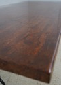 L74399: Scrolled Iron Base Coconut Top Dining Room