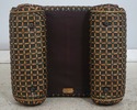 74397: MACKENZIE CHILDS Scrolled Base Woven Wicker