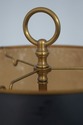 F74427: WILDWOOD Brass Trumpet Arm Floor Lamp