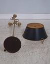 F74427: WILDWOOD Brass Trumpet Arm Floor Lamp