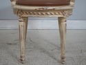 74415: French Louis XV Cane Back Painted Vanity St