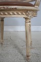 74415: French Louis XV Cane Back Painted Vanity St