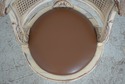 74415: French Louis XV Cane Back Painted Vanity St