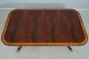 L74348: Quality Flame Mahogany Double Pedestal Din